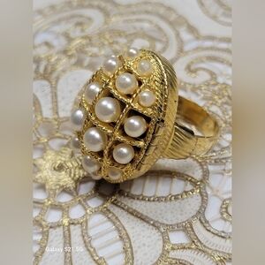 Vintage Avon perfume ring adjustable